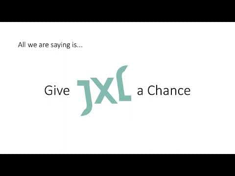 YouTube thumbnail for Give JXL a Chance [song]