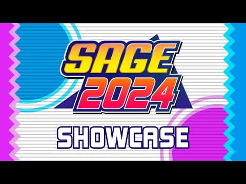 YouTube thumbnail for SAGE 2024 Showcase
