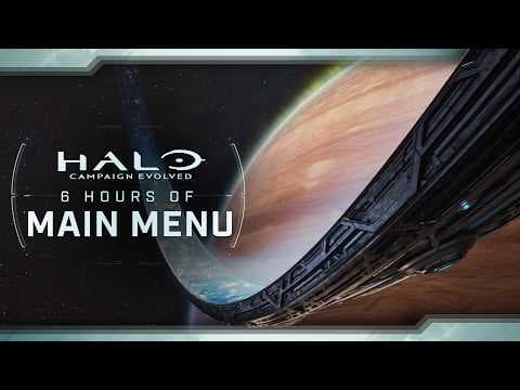 YouTube thumbnail for Halo: Campaign Evolved - Six Hours of Main Menu Music