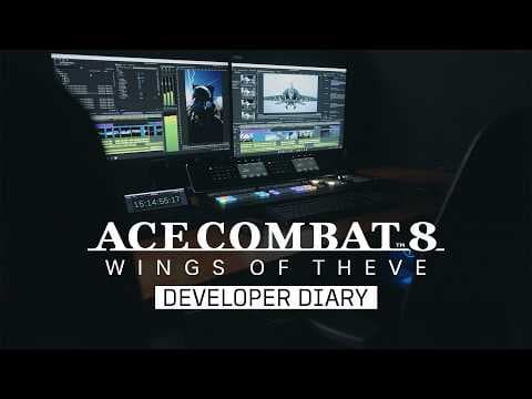 YouTube thumbnail for ACE COMBAT 8: WINGS OF THEVE | Developer Diary