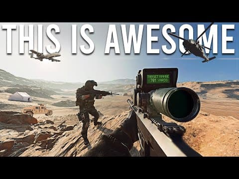 YouTube thumbnail for Battlefield 2042 and Portal
