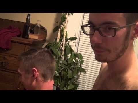 YouTube thumbnail for Drunk DIY: How to give your friend a very shitty haircut