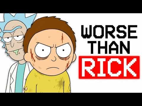 YouTube thumbnail for How Morty Lost His Morality | after_credits