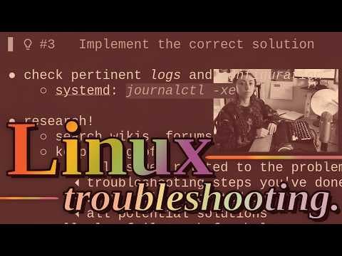 YouTube thumbnail for The Steps I Use to Solve Any Linux Issue | Bread on Penguins