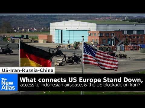 YouTube thumbnail for What Connects US-Europe Stand Down, Access to Indonesian Airspace, & the US Blockade on Iran?