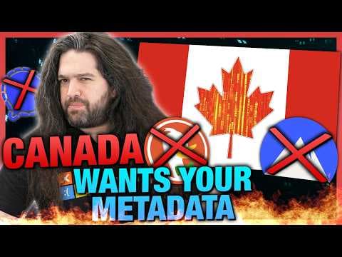 YouTube thumbnail for Forcing VPN Companies to Become Palantir | Canada's Data Harvesting Law (CA-22)