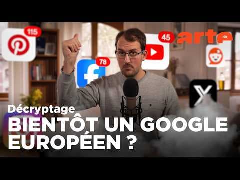 YouTube thumbnail for Où sont les Google et Facebook européens ? | Décryptage | ARTE