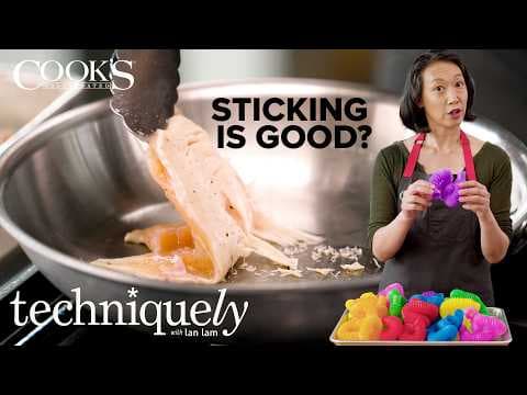 YouTube thumbnail for Let Your Food Stick | Techniquely with Lan Lam