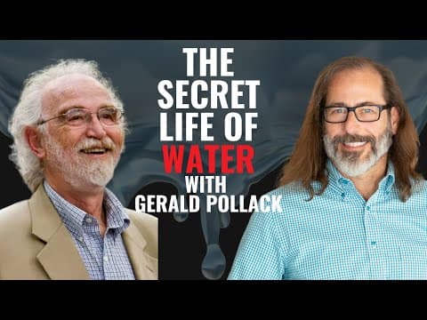 YouTube thumbnail for Andrew Kaufman: How Water Really Works in the Body: Dr. Gerald Pollack Redefines the Science of Life