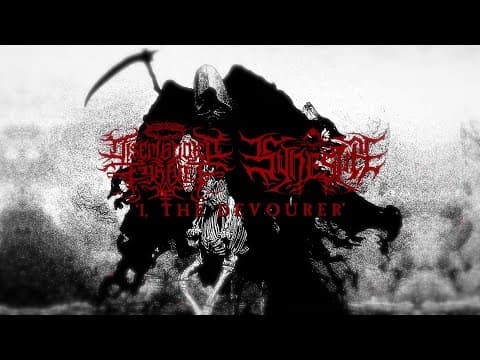 YouTube thumbnail for DISEMBODIED TYRANT/SYNESTIA - I, THE DEVOURER [OFFICIAL LYRIC VIDEO] (2023)