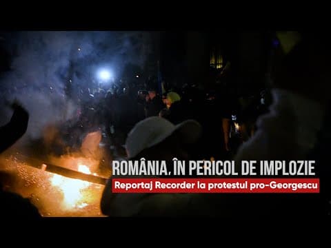 YouTube thumbnail for Recorder de la protestele Galin Ceorgescu