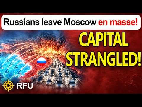 YouTube thumbnail for Untenable: Thousands of Cars Are Trying to Leave Moscow and Escape Emergency Shutdown