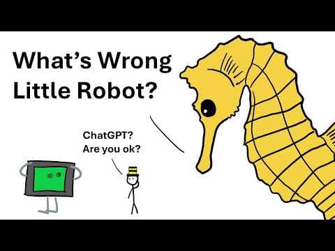 YouTube thumbnail for Why Does The Seahorse Emoji Drive ChatGPT Insane?