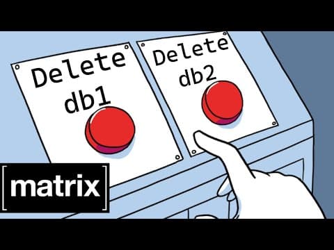 YouTube thumbnail for September 2025 Matrix.org outage breakdown