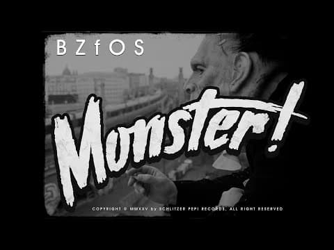 YouTube thumbnail for NEW SINGLE: Monster by Blood Sucking Zombies from Outer Space 