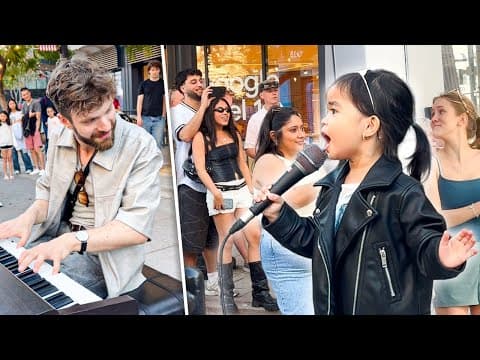 YouTube thumbnail for This 2 year old SINGER shocked EVERYONE 🥹❤️
