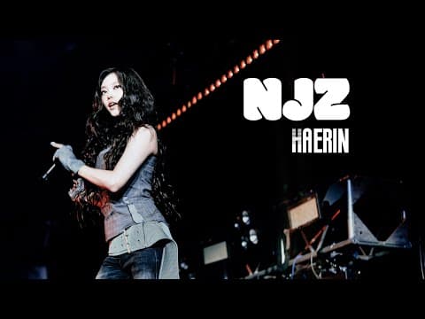 YouTube thumbnail for NJZ Haerin - Dontcha (The Internet cover) at ComplexCon 2025