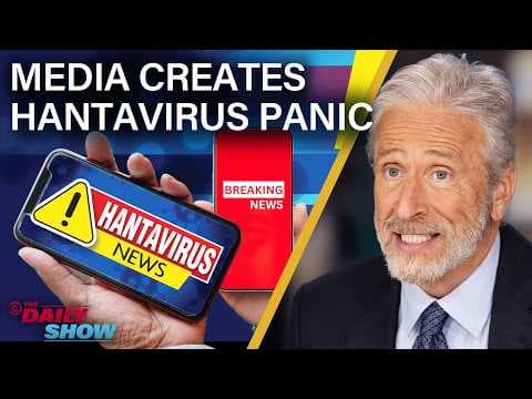 YouTube thumbnail for Hantavirus Is Not the Next Covid, But Try Telling That to the News Media | The Daily Show