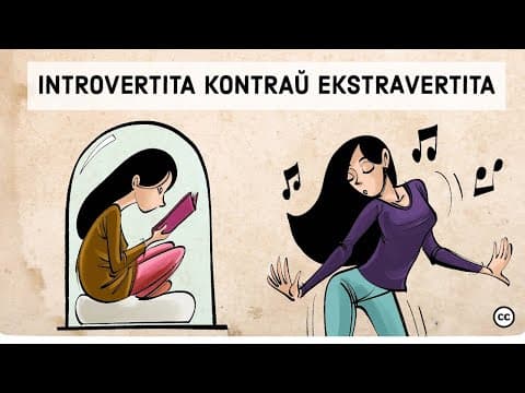 YouTube thumbnail for Introvertiteco, Ekstravertiteco kaj Ambaŭinklina Personecoj