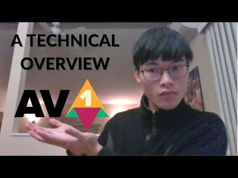 YouTube thumbnail for Technical Overview of AV1