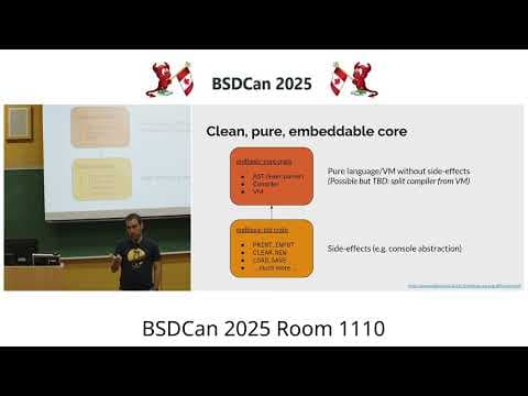 YouTube thumbnail for A new BSDCan video has been posted: An embedded "dev kit" for EndBASIC with NetBSD by Julio Merino