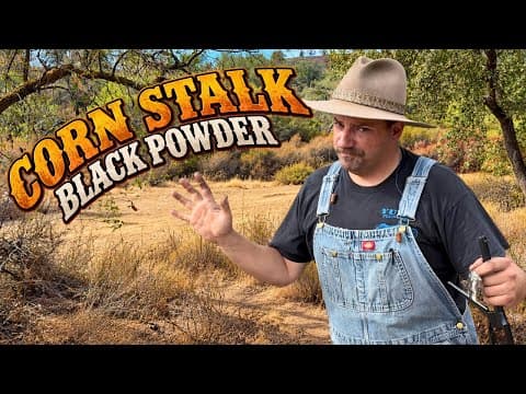 YouTube thumbnail for Corn Stalk Black Powder