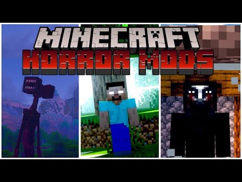 YouTube thumbnail for This friday i show you 5 Spoopy Horror Mods.