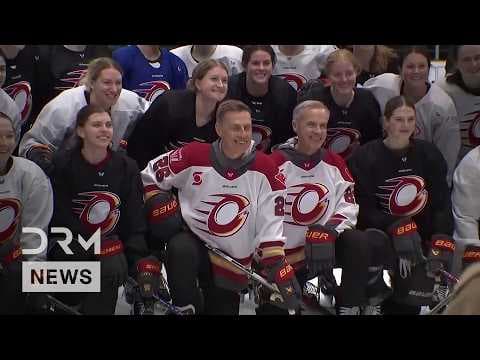 YouTube thumbnail for Finland’s Stubb Joins Canada’s Carney for Ice Hockey, Talks NATO, Ukraine & Arctic Strategy | AC1N