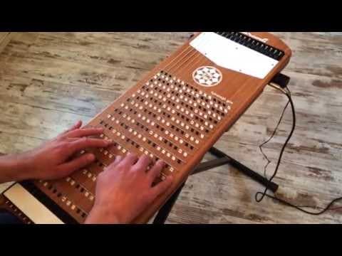 YouTube thumbnail for Bohemian Rhapsody (Queen) on Harpejji G16 by Mathieu Terrade.