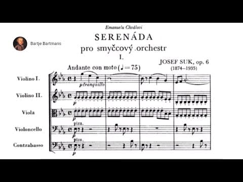 YouTube thumbnail for Josef Suk - Serenade for Strings Op. 6 (1892)