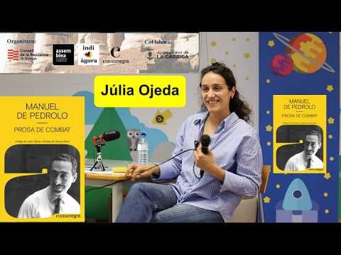 YouTube thumbnail for Júlia Ojeda - Presenta ‘Prosa de combat’ de Manuel de Pedrolo.