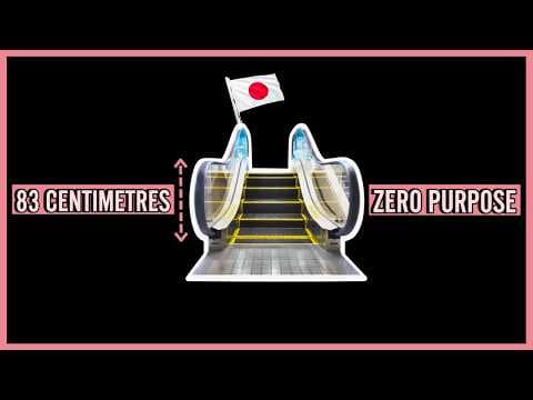 YouTube thumbnail for The World's Shortest Escalator Is Even More Pointless Than You Think [5:27]