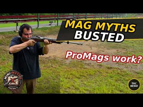 YouTube thumbnail for Mini-14 Magazine Showdown: Ruger-Pro-Mag (Which One's Actually Best?)