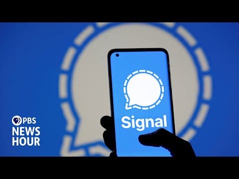 YouTube thumbnail for The security vulnerabilities of using Signal to discuss military operations