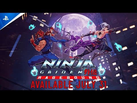 YouTube thumbnail for Ninja Gaiden: Ragebound - Release Date Announcement (July 31)