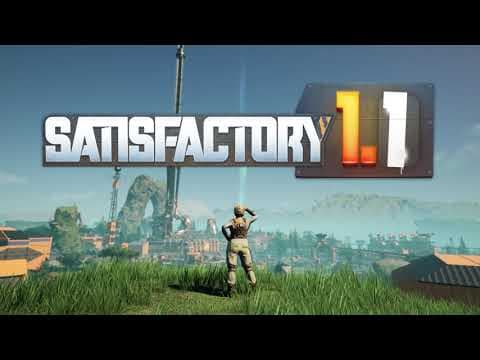 YouTube thumbnail for Satisfactory 1.1 is out! – What is your favourite feature?
