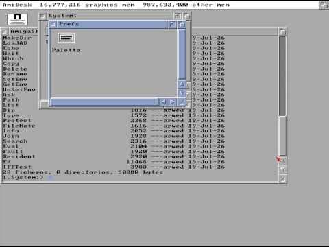 YouTube thumbnail for AmiDesk Raspberry Pi version progress