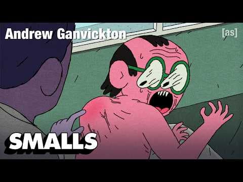 YouTube thumbnail for Joe Pelling's new Adult Swim short - Andrew Ganvickton