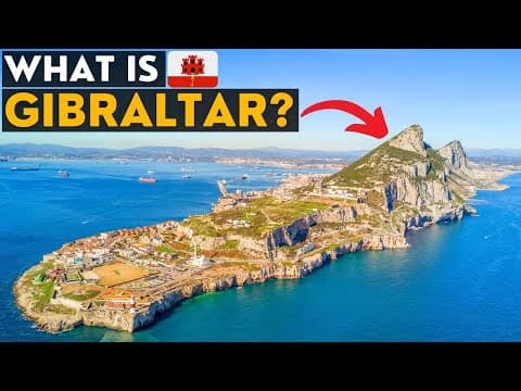 YouTube thumbnail for What On Earth Is Gibraltar? (UK Overseas Territory) [8:20]