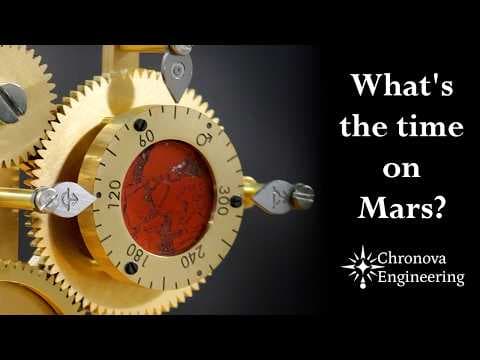 YouTube thumbnail for Building an Interplanetary Clock