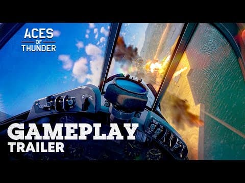 YouTube thumbnail for Aces of Thunder — Steam/PSVR2 Gameplay Trailer - YouTube