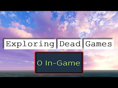 YouTube thumbnail for Redlyne - Exploring Dead Games 4