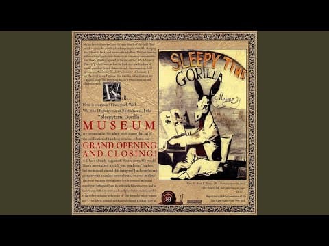 YouTube thumbnail for Sleepytime Gorilla Museum - "Sleep Is Wrong"