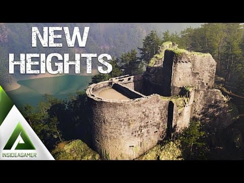 YouTube thumbnail for Check out the rock climbing simulator "New Heights", it's in early access now.