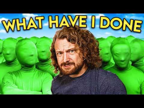 YouTube thumbnail for I accidentally started a green screen revolution... - Corridor Crew (YouTube, 19min) (Repo-Links in desc)