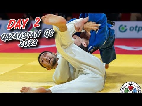 YouTube thumbnail for Ura Nage Nose Bleeds | Day 2 - Qazaqstan GS 2023