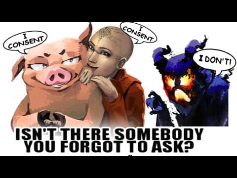 YouTube thumbnail for 'Mask of the Betrayer: the last of the boomer cRPG classics' - Warlockracy