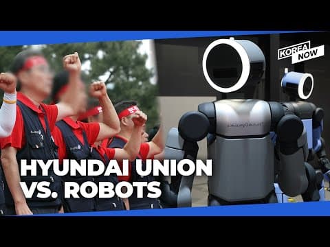 YouTube thumbnail for How Hyundai's humanoid robot plans are facing fierce opposition from workers