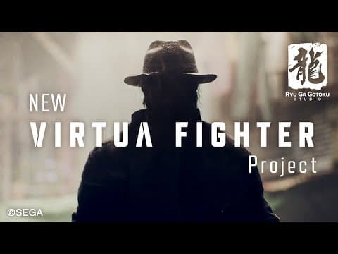 YouTube thumbnail for A new Virtua Fighter project has been announced