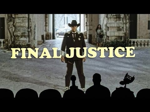 YouTube thumbnail for Today's double feature experiment, Soultaker + Final Justice. Go ahead on! Watch it and weep! -- MST3K AI Upscale Project